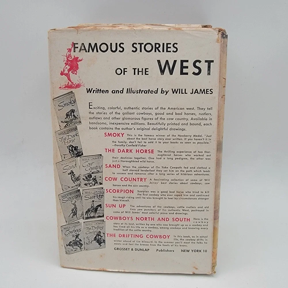 Will James 5 Book Lot The American Coyboy Sun Up Cowboys Cow Cntry Hardcver Fair